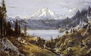 托馬斯 希爾 Mount Shasta from Castle Lake